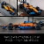 LEGO Technic McLaren F1 Race Car 42141 Model Building Kit (1,432 Pieces) Perspective: top