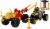 LEGO Ninjago Dragons Rising Kai and Ras's Car and Bike Perspective: top