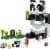 21245 LEGO® Minecraft The Panda Haven Building Set Perspective: top