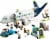 LEGO® City Passenger Airplane Building Set Perspective: top
