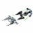 LEGO 75348 Star Wars Mandalorian Fang Fighter vs TIE Interceptor Building Set Perspective: top
