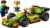 LEGO® City Green Race Car Set Perspective: top