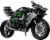 LEGO® Kawasaki Ninja H2R Motorcycle Building Set Perspective: top