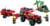 LEGO® City 4x4 Fire Truck with Rescue Boat Building Set Perspective: top
