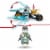 LEGO® Ninjago® Dragons Rising Zane's Ice Motorcycle Perspective: top
