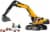 LEGO® City Yellow Construction Excavator Toy 60420 Building Set Perspective: top