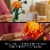 LEGO® Chrysanthemum 10368 Perspective: top