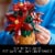 LEGO Icons Poinsettia Plant Building Set and Centerpiece Table Decoration 10370 Perspective: top