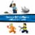 LEGO City Police Boat Chase Building Toy 60456 Perspective: top