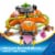 LEGO Sonic the Hedgehog Super Shadow vs. Biolizard Building Toy for Kids 77003 Perspective: top