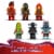 LEGO NINJAGO Ninja Combat Vehicle Building Toy 71844 Perspective: top