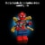 LEGO Marvel Iron Spider-Man Bust Building Kit for Adults 76326 Perspective: top