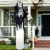 12 FT Tall Halloween Inflatable Skeleton Ghost Spooky Halloween Blow Up Backyard Decor Perspective: top