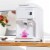 Electric Ice Crusher Shaver Adjustable 460W Snow Cone Maker Machine 265lbs/hr Perspective: top