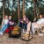 Firewood Rack Fireplace Wood Holder Storage Log Holder with Raised Base Perspective: top