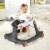 2-in-1 Baby Walker Foldable Activity Push Walker w/ Adjustable Height Perspective: top