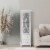 Elegant Home Fashions Florence Wooden Linen Tower Cabinet with Storage, White ELG-636S Perspective: top