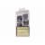 Elegant Home Fashions Bathroom Shower Curtain Hooks Sq. Diamond Chrome HK40139 Perspective: top