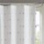 Sophie Shower Curtain White 72x72 Perspective: top