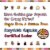 Crazy Cups Decaf Flavored Coffee Pods - Chocolate Peanut Butter Cup, 22 Count for Keurig K-Cu Perspective: top