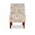 Riverbay Furniture Slipper Chair in Script Perspective: top