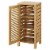Riverbay Furniture Linen Cabinet in Natural Perspective: top