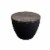 Slade Round End Table - Gray Perspective: top