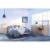 Maddie Home Zen 2 Drawer Wood Nightstand in Natural Maple Perspective: top