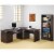 Stonecroft Ashbury 3 Drawer Mobile File Cabinet in Cappuccino Perspective: top