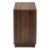 Levan Home Mette Mid-Century 6-Drawer Wood Dresser in White and Walnut Perspective: top