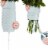 The Amaranth Vase - 10  Smarter Vase for Floral Care in Mint Green Diamond Perspective: top