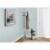 Monarch Specialties I 3179 17 x 17 x 73 in. Coat Rack - Grey Wood Traditional Style Perspective: top