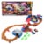 Monster Jam Supercharge Speedway & Monster Trucks Light Up World Finals Track Playset Perspective: top