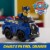 Paw Patrol™ Chase's Patrol Cruiser Toy Car with Collectible Action Figure Perspective: top