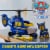 Paw Patrol Air Rescue Chase Action Figure & Hero Helicopter Toy with Projectile Launcher Perspective: top