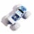 Monster Jam Official Blue Thunder Monster Truck Collector 1:24 Scale Die-Cast Vehicle Toy Perspective: top