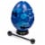 Rubik’s® Cube Smart Egg™ Puzzle - Blue Perspective: top