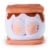 Cheeky Chonks Toasty Buns™ Reversible Plush Perspective: top