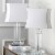 SAFAVIEH Olympia Crystal Table Lamp (Set of 2) | Crystal | Perspective: top