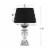 SAFAVIEH Helen Velvet Table Lamp (Set of 2) Perspective: top