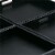 Atlin Designs Faux Leather Coffee Table Ottoman in Black Perspective: top
