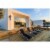Luttrel 1 Light Outdoor Wall Sconce Perspective: top