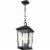 Z-Lite Beacon 2 Light 18  Clear Glass Aluminum Outdoor Pendant in Black Perspective: top