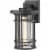 Z-Lite Jordan 14  Seedy Glass Aluminum Outdoor Wall Sconce in Black Perspective: top
