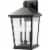 Z-Lite Beacon 3 Light 23  Clear Glass Aluminum Outdoor Wall Sconce in Bronze Perspective: top