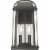 Z-Lite Millworks 2 Light Clear Glass Aluminum Outdoor Wall Sconce in Bronze Perspective: top