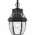 Z-Lite Westover 14"" Clear Glass Brass Outdoor Wall Sconce in Black Perspective: top
