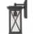 Z-Lite Brookside 15  Seedy Glass Aluminum Outdoor Wall Sconce in Black Perspective: top