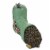 Home & Garden Rainboot And Hedgehog Polyresin Yard Decor A6188 Green Perspective: top