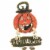 Halloween Spooky Greeting Decor Wood Wall Hanging Trick Or Treat J8686 Pumpkin Perspective: top